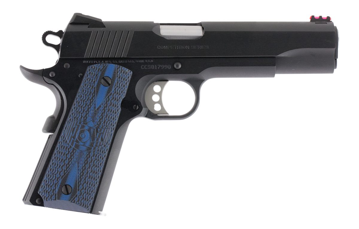 Colt Mfg O1970CCS Competition Government 45 ACP 8+1 5in Stainless National