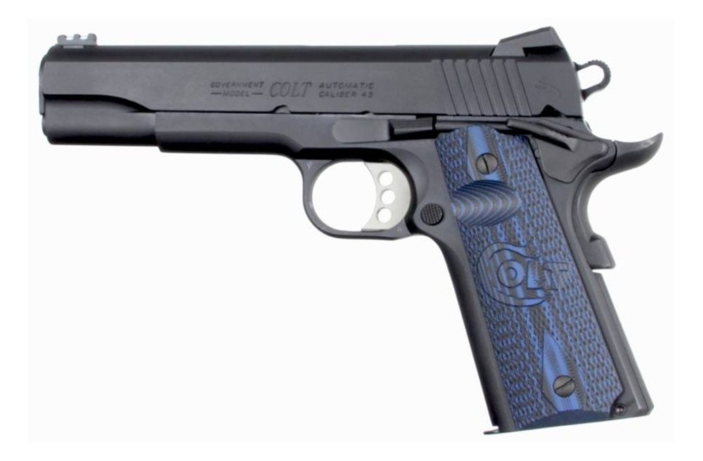 Colt Mfg O1970CCS Competition Government 45 ACP 8+1 5in Stainless National view 2