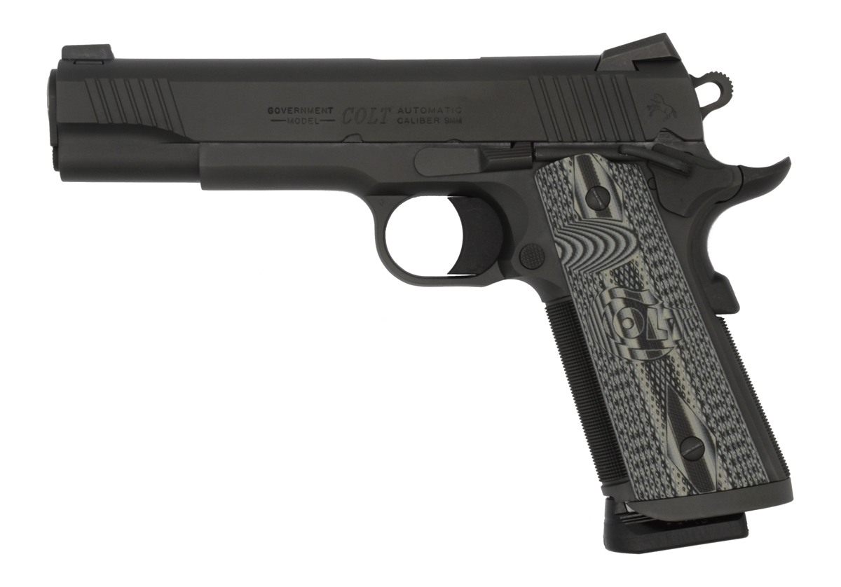 Colt Mfg O1082CCU CCU Government 9mm Luger 9+1 5in Stainless National Match