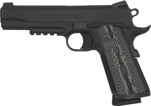 Colt Mfg O1080RGCCU CCU Rail Government 45 ACP 8+1 5in Stainless National M view 3