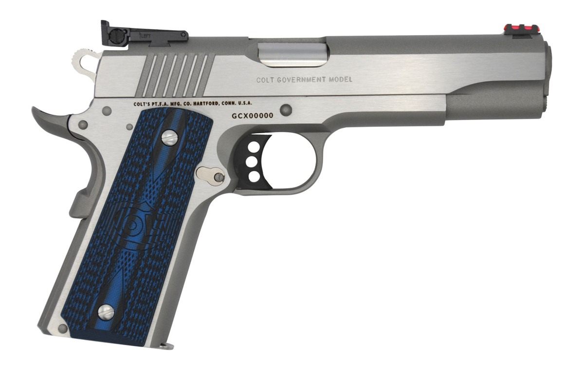 Colt Mfg O5070GCL Gold Cup Lite 45 ACP 8+1 5in Stainless National Match Bar
