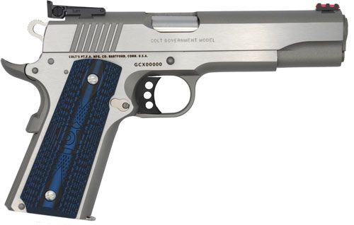 Colt Mfg O5070GCL Gold Cup Lite 45 ACP 8+1 5in Stainless National Match Bar view 3