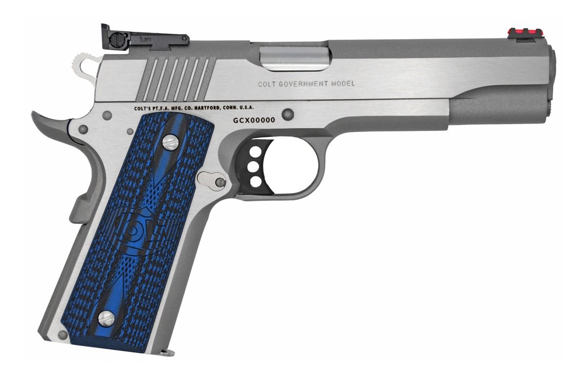 Colt Mfg O5072GCL Gold Cup Lite 9mm Luger 8+1 5in Stainless National Match