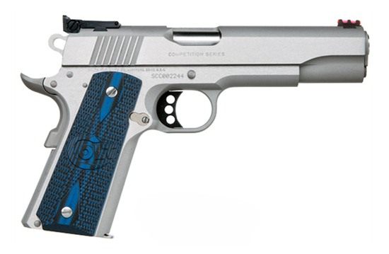 Colt Mfg O5073GCL Gold Cup Lite 38 Super 8+1 5in Stainless National Match B view 3