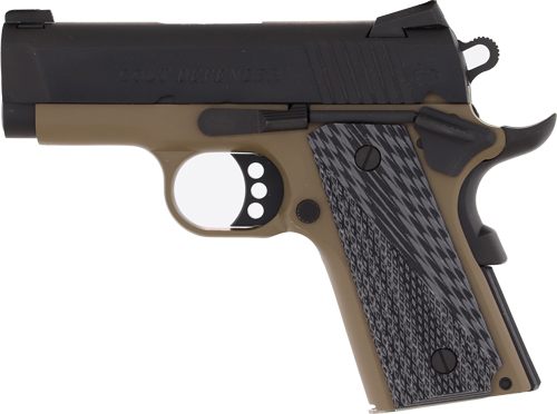 Colt Mfg O7800XEFDE Defender 45 ACP 7+1 3in Black Carbon Steel Serrated Sli view 4