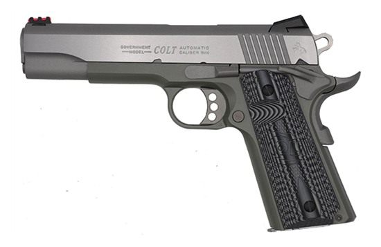 Colt CLT Govt 9MM 5 Series 70 Jungle Green SS Slide