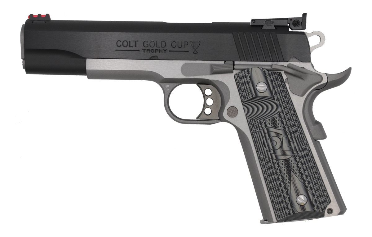 Colt's Manufacturing Gold Cup Lite 1911 Handgun .38 Super 9rd Magazine 5in