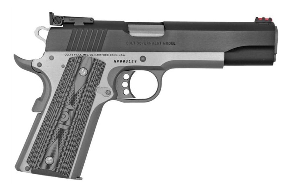 Colt's Manufacturing Gold Cup Lite 1911 Handgun .38 Super 9rd Magazine 5in view 2