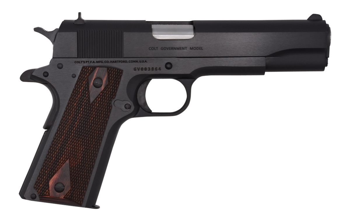 Colt Mfg O1911C 1911 Government 45 ACP 7+1, 5in Stainless National Match Ba