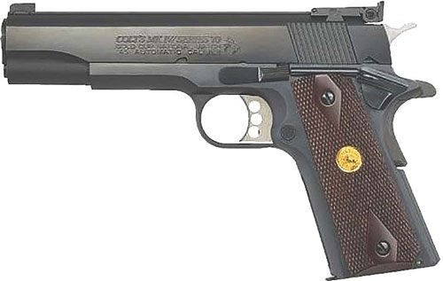 Colt Mfg O5873A1 1911 Gold Cup 38 Super Caliber with 5in National Match Bar view 2