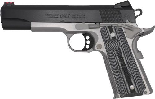 Colt Competition 1911 Handgun .45 ACP 8rd Magazine 5in Barrel Two-Tone Stai view 4