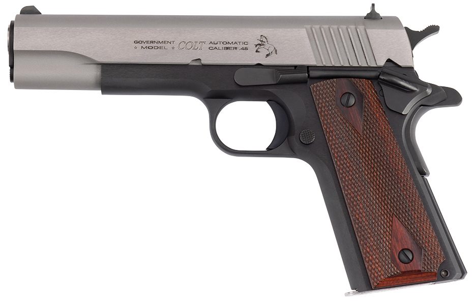 Colt Manufacturing Mfg O1911CTTE 1911 Government 45 ACP 8+1 5in Stainless S view 2