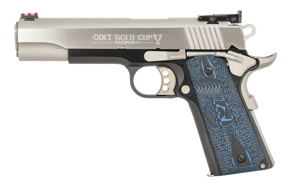 Colt Mfg O5970GCLTT Gold Cup Lite 45 ACP 8+1 5in Stainless National Match B