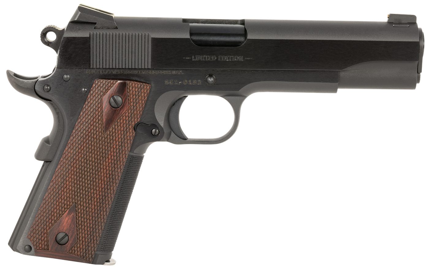 Colt Mfg O1911SE-A1 Government Limited Edition 45 ACP 7+1 5in Blued Nationa