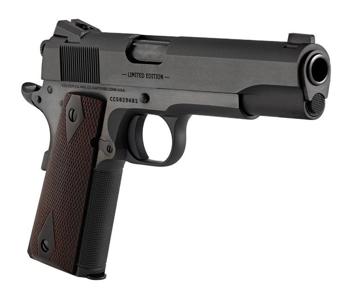 Colt Mfg O1911SE-A1 Government Limited Edition 45 ACP 7+1 5in Blued Nationa view 4