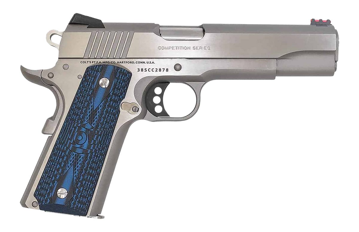 Colt Mfg O1073CCP Competition 38 Super 9+1 5in National Match Barrel, Stain view 2