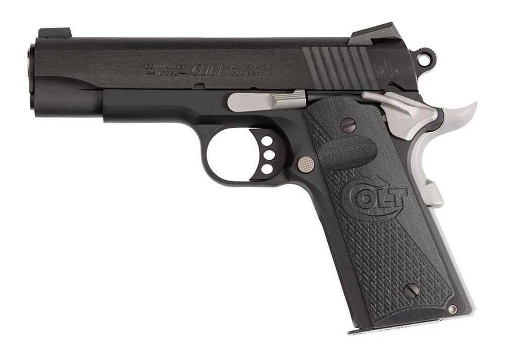 Colt Mfg O4840NC Night Commander 45 ACP 8+1 4.25in Blued Steel Barrel, Cera view 2