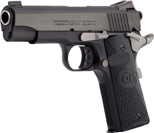 Colt Mfg O4840NC Night Commander 45 ACP 8+1 4.25in Blued Steel Barrel, Cera view 4
