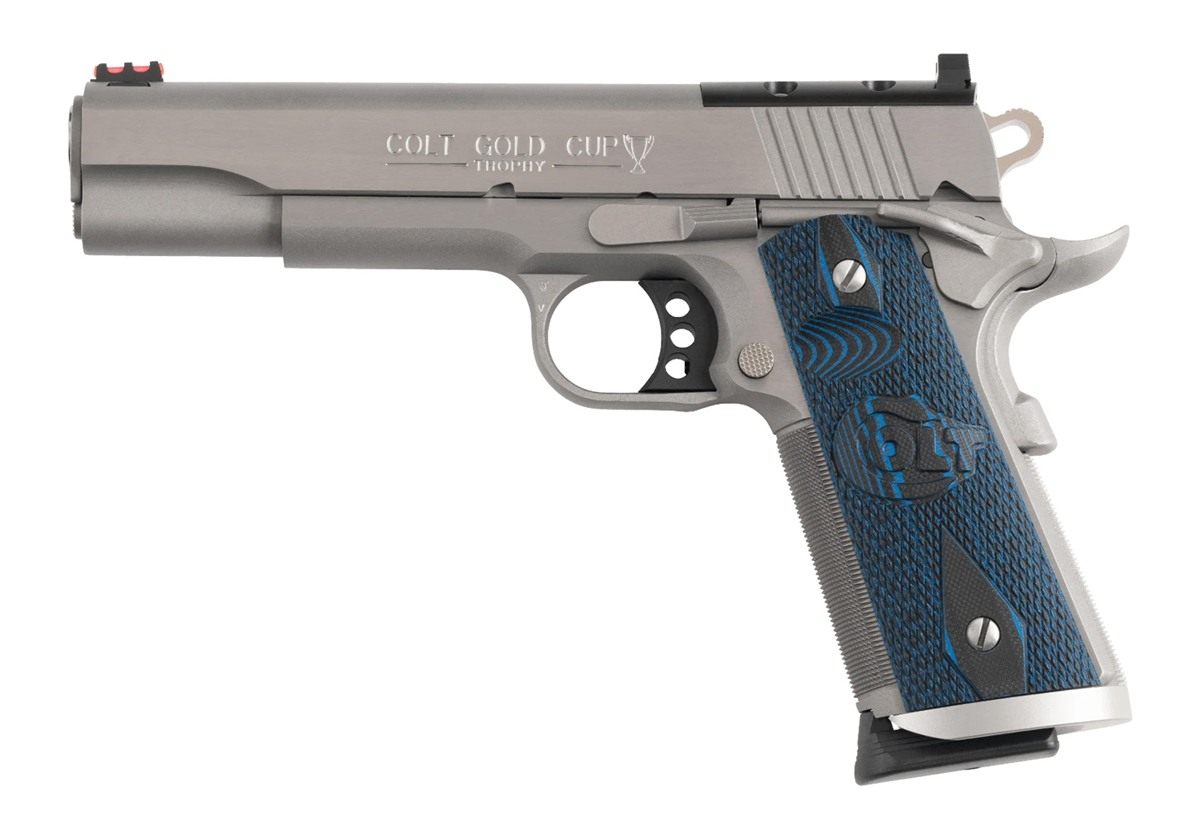 Colt Mfg O5070XEOR Gold Cup Trophy Full Size 45 ACP 8+1 5in Stainless Natio