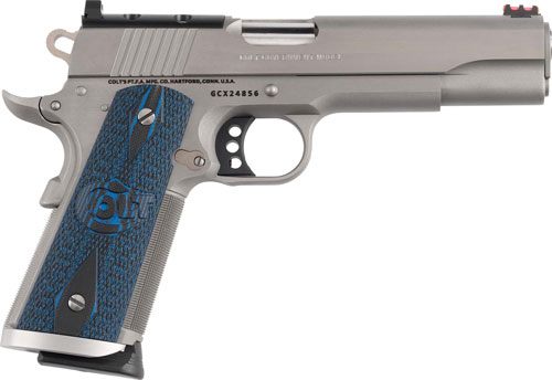 Colt Mfg O5070XEOR Gold Cup Trophy Full Size 45 ACP 8+1 5in Stainless Natio view 2