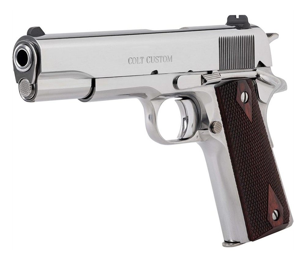 Colt's Manufacturing Mfg O1911CBS38 1911 Government 38 Super 9+1 5in Stainl view 4