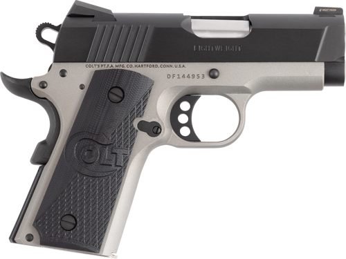 Colt Manufacturing Mfg O7000XETT Defender 45 ACP 7+1 3in Carbon Steel Slide view 5