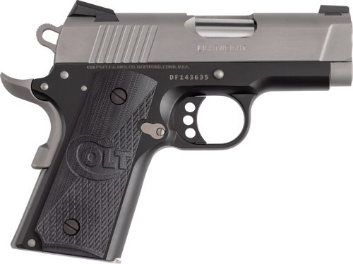 Colt Mfg O7800XETT Defender 45 ACP 7+1 3in Carbon Steel Slide, Aluminum w/B view 3