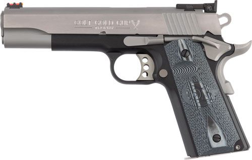 Colt Mfg O5973GCL-TT Gold Cup 38 Super 9+1 5in Stainless National Match Bar view 3