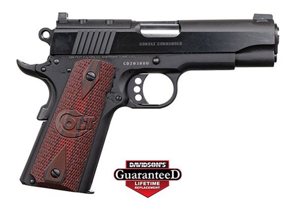 Colt Mfg O4840XE-OR 1911 Lightweight Commander 45 ACP 8+1 4.25in Stainless view 5