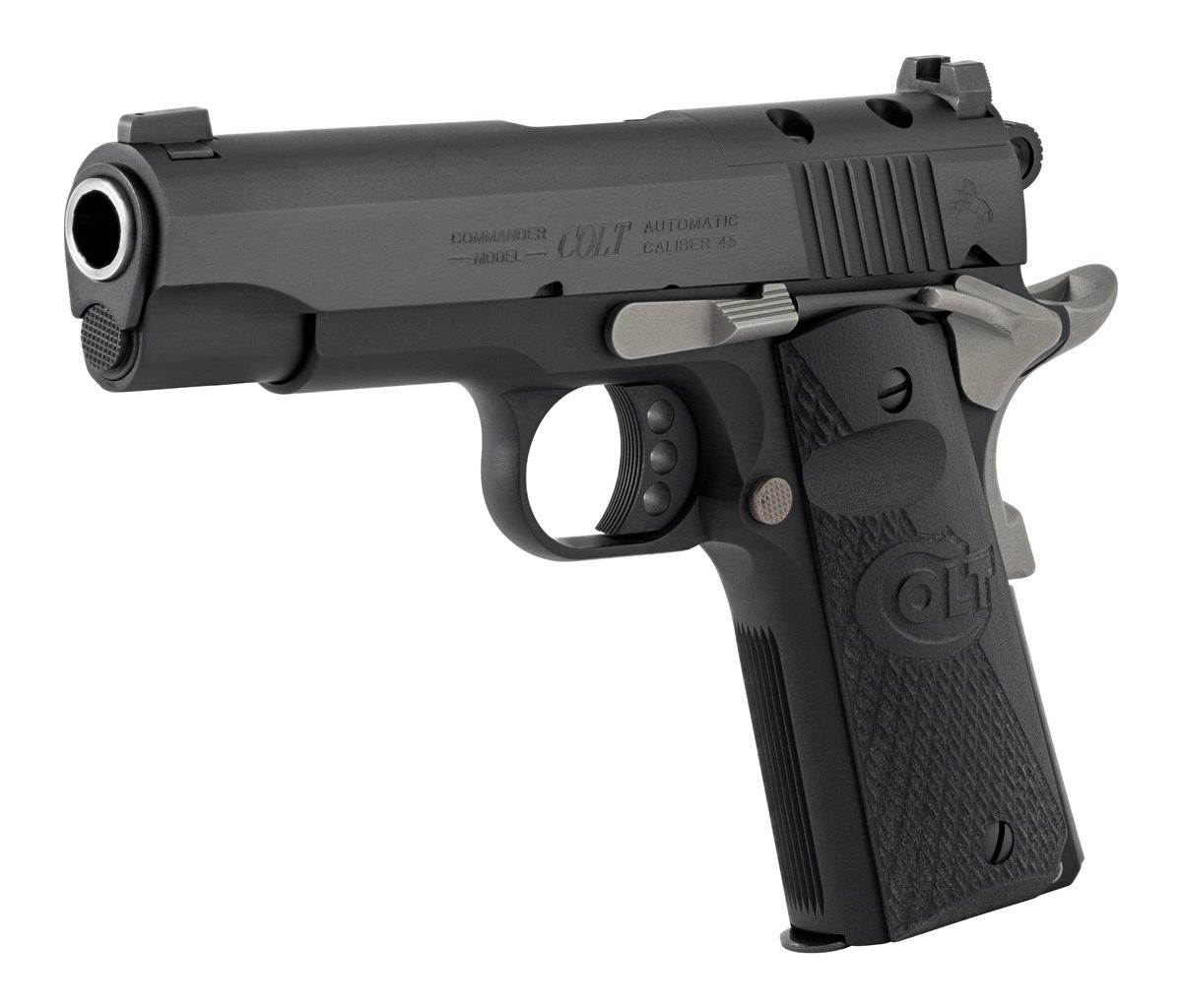 Colt Manufacturing Mfg O4840NC-OR Night Commander 45 ACP 8+1 4.25in Stainle