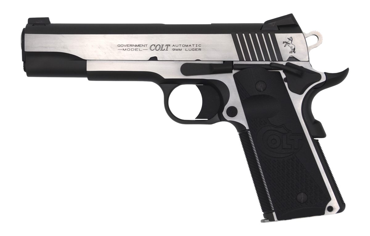 Colt Mfg O1072CEOR Combat Elite Government Full Size 9mm Luger 9+1 5in Stai