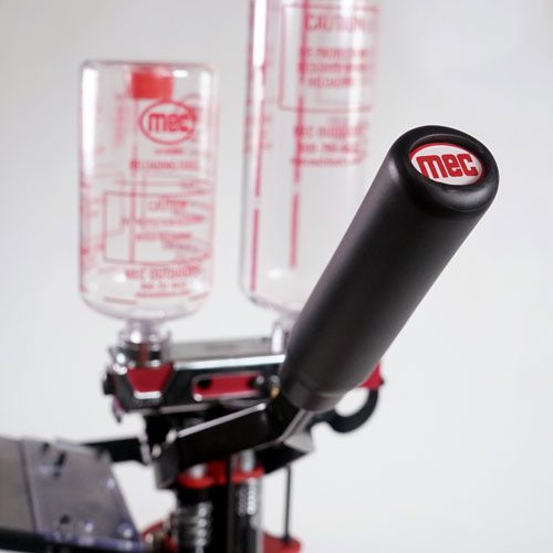 Mec Reloading Handle Grip Oversize Wood 8400 view 2