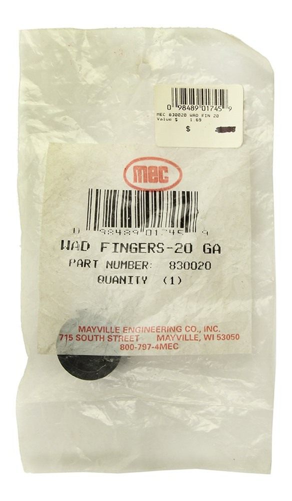 MAYVILLE ENGINEERING 830020 MEC Finger WAD Guide view 2