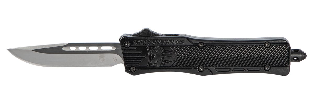 Cobra TEC Knives SBCTK1SDNS CTK-1 Small 2.75in OTF Drop Point Plain D2 Stee