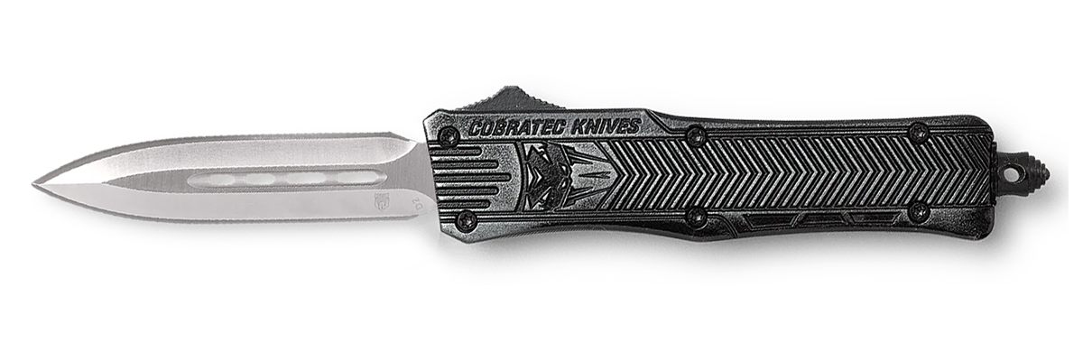 Cobra TEC Knives SSWCTK1SDAGNS CTK-1 Small 2.75in OTF Dagger Plain D2 Steel