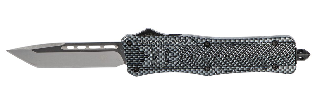 Cobra TEC Knives MCFCTK1MTNS CTK-1 Medium 3in OTF Tanto Plain D2 Steel Blad