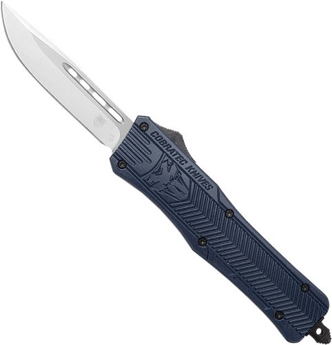 Cobra TEC Knives MNYCTK1MDNS CTK-1 Medium 3in OTF Drop Point Plain D2 Steel view 2
