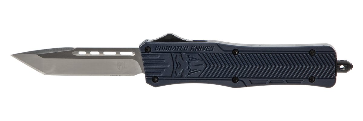 Cobra TEC Knives MNYCTK1MTNS CTK-1 Medium 3in OTF Tanto Plain D2 Steel Blad