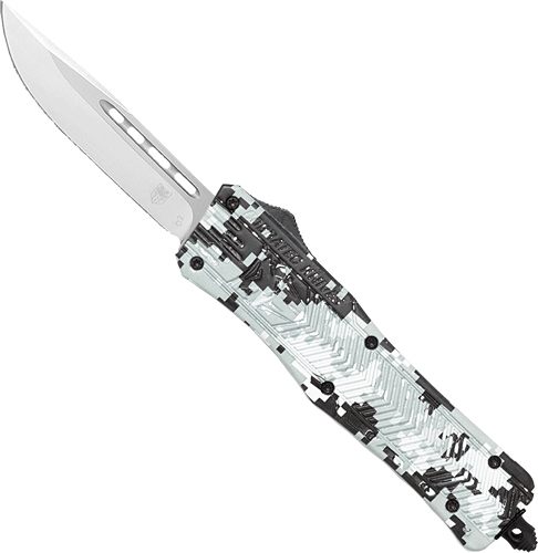 Cobratec Knives Medium CTK1 OTF Winter Digi Camo 3in Drop Point