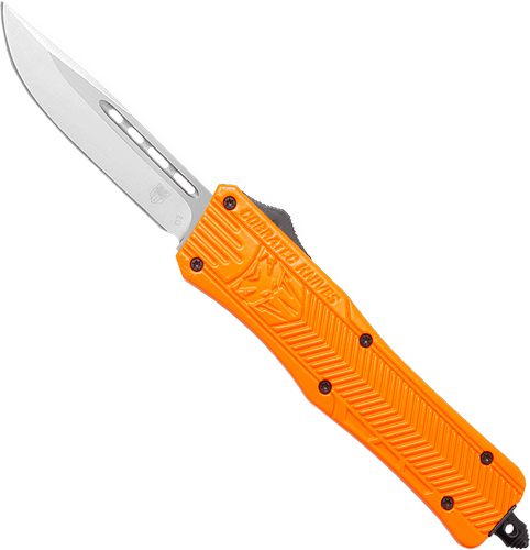 Cobratec Knives Medium CTK1 OTF Orange 3in Drop Point