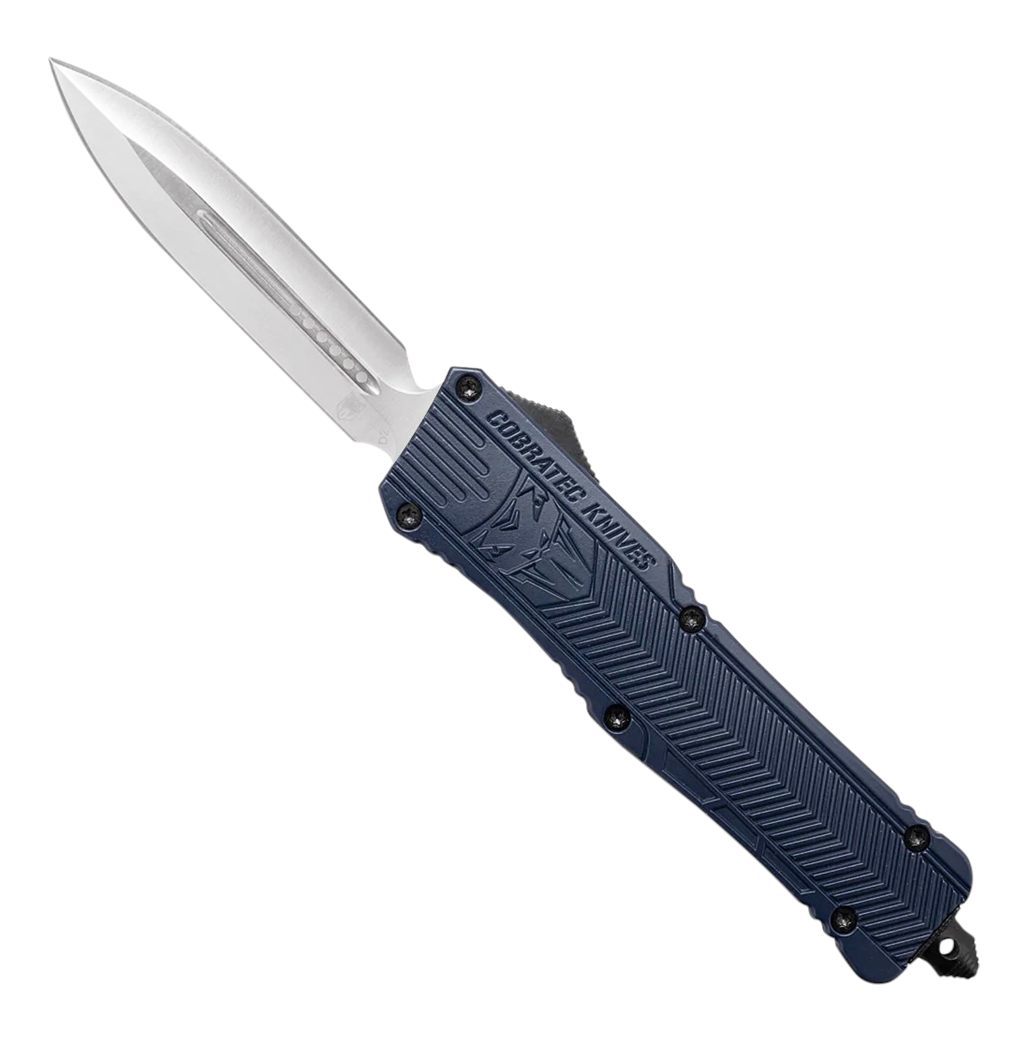 Cobra TEC Knives LNYCTK1DAGNS CTK-1 Large 3.75in OTF Dagger Plain D2 Steel