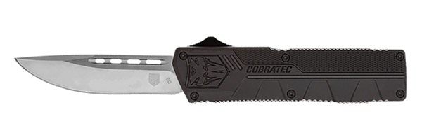 Cobratec Knives BCTLWDNS Lightweight 3.25in OTF Drop Point Plain D2 Steel B view 3