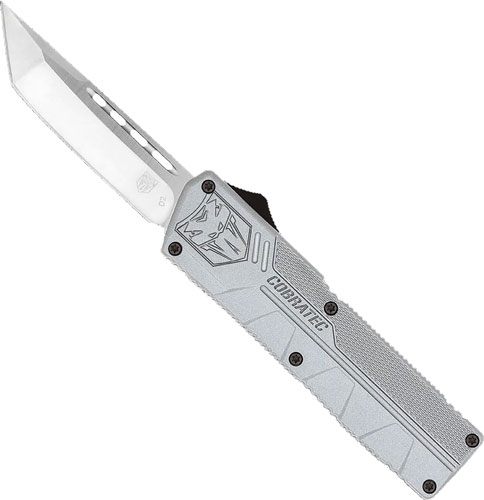 Cobra TEC Knives GYCTLWTNS Lightweight 3.25in OTF Tanto Plain D2 Steel Blad view 2