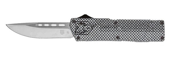 CobraTec Knives CFCTLWDNS Lightweight 3.25in OTF Drop Point Plain D2 Steel view 2