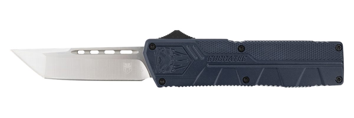 Cobra TEC Knives NYCTLWTNS Lightweight 3.25in OTF Tanto Plain D2 Steel Blad