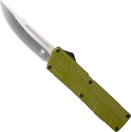 Cobra TEC Knives ODCTLWDNS Lightweight 3.25in OTF Drop Point Plain D2 Steel view 2