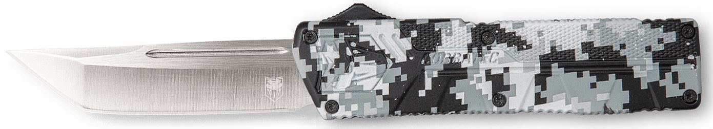 Cobra TEC Knives Wdcctletns Lightweight 3.25in OTF Tanto Plain D2 Steel Bla