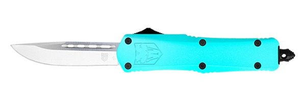 Cobra TEC Knives STBFS3DNS FS-3 Small 2.75in OTF Drop Point Plain D2 Steel view 2