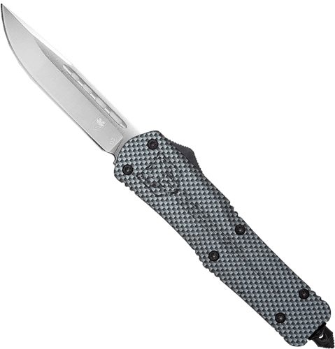 Cobratec Knives Medium FS3 OTF Carbon Fiber 3in D2 Drop Point