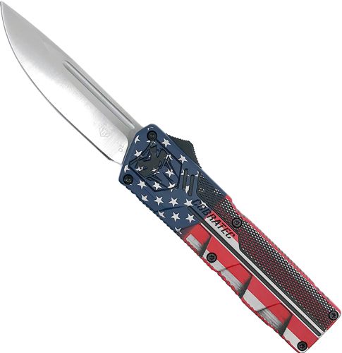 CobraTec Lightweight OTF American Flag Crkte 3.25in Dpnt